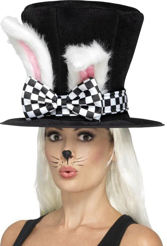 Sombrero con Orejas de Conejo Complementos de Animales Smiffys